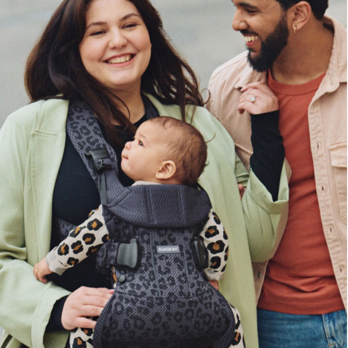 BABYBJÖRN Carrier One Air 3D Mesh - Anthracite/Leopard
