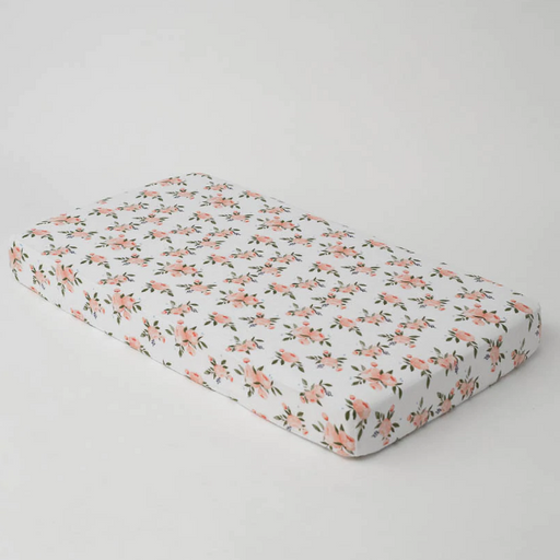 Little Unicorn Cotton Muslin Crib Sheet Watercolor Roses
