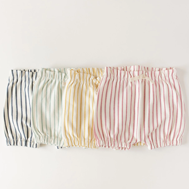 Pehr Bloomer Shorts Stripes Away Ink Blu