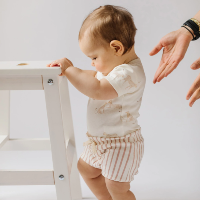 Pehr Bloomer Shorts Stripes Away Peony