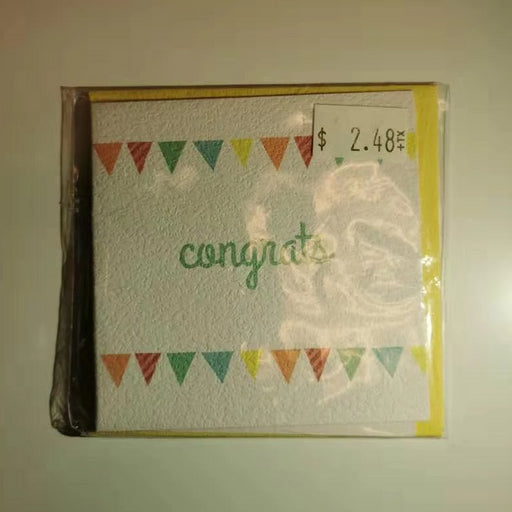 C.R.Gibson Congrats Gift Enclosure Card