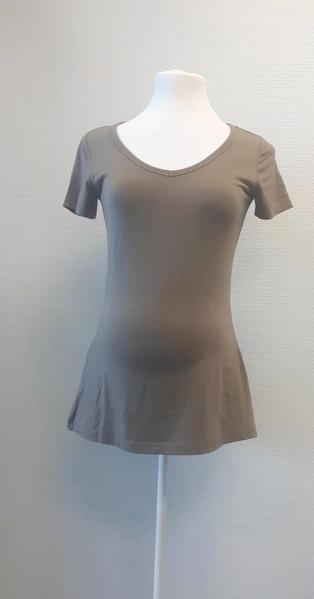 Mothers En Vogue Soft Nursing Tee - Cobblestone