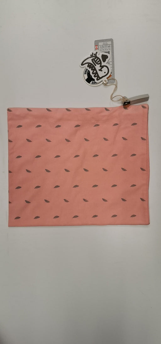 L&P Infinity Scarf  Cotton Flumes Feathers Old Pink