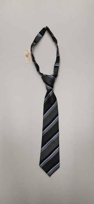 Liv& Lily Necktie Blue/Black Striped