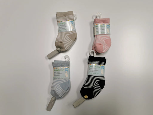 Honey Bunny Baby Sock Assortment 2pk Bs12 6-12m
