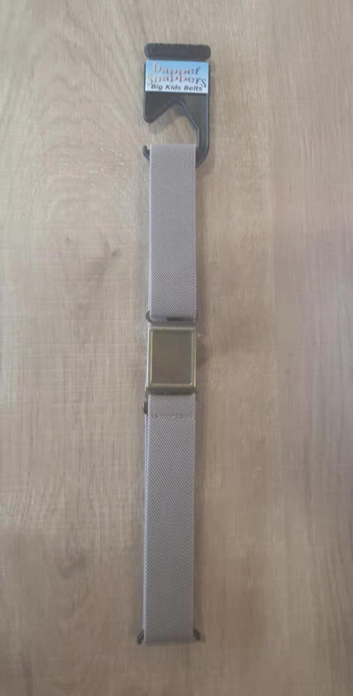 Dapper Snappers Boy Big Kids Belt - Light Brown