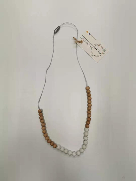 Pois Et Moi Mom Necklace "The Favorit" - Granite