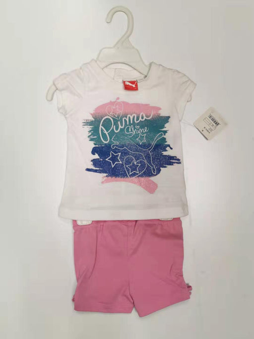 Puma Short Set White 12m