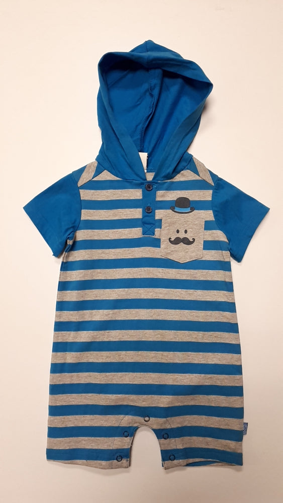 Blanc PK51-1 Blue & Grey Stripes