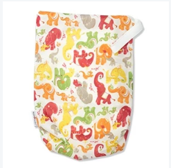 Apple Cheeks Multi-Purpose Zippered Storage Sac - Parade