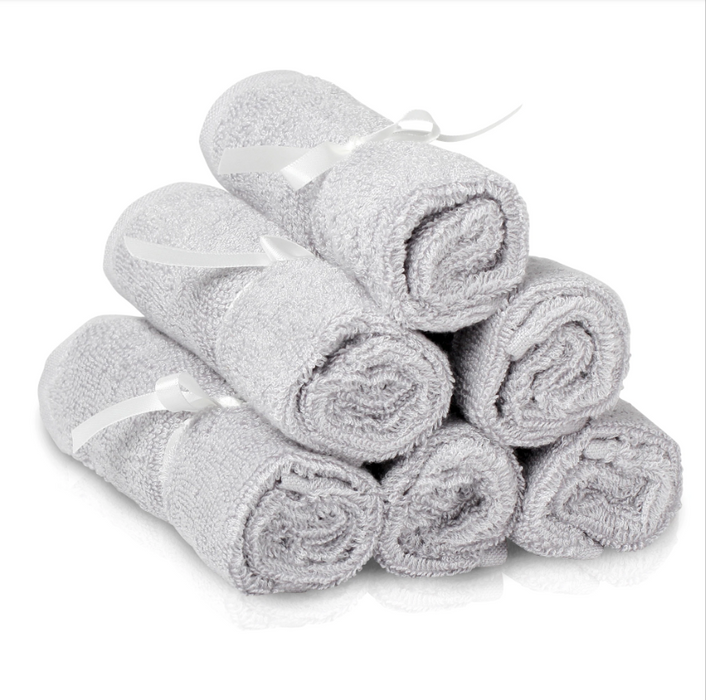 Natemia Premium Washcloths Grey