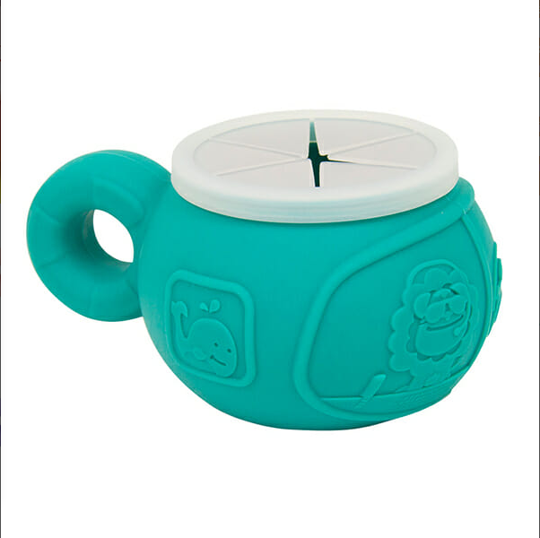 Marcus&Marcus Snack Bowl w/handle Elephant