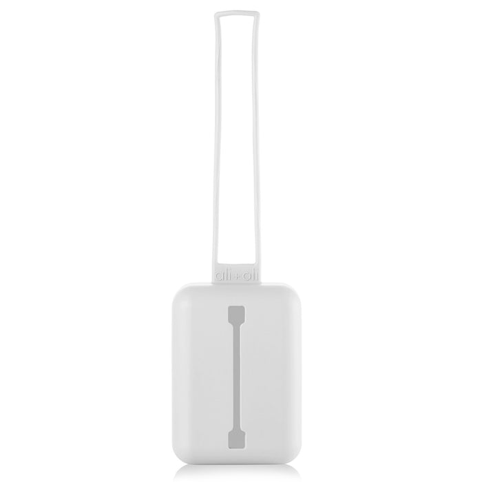 Ali+Oli Pacifier Holder Case Pouch Zipperless - Pure White