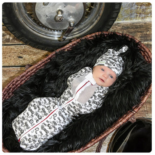 Woombie Air Swaddle - Motorcycle