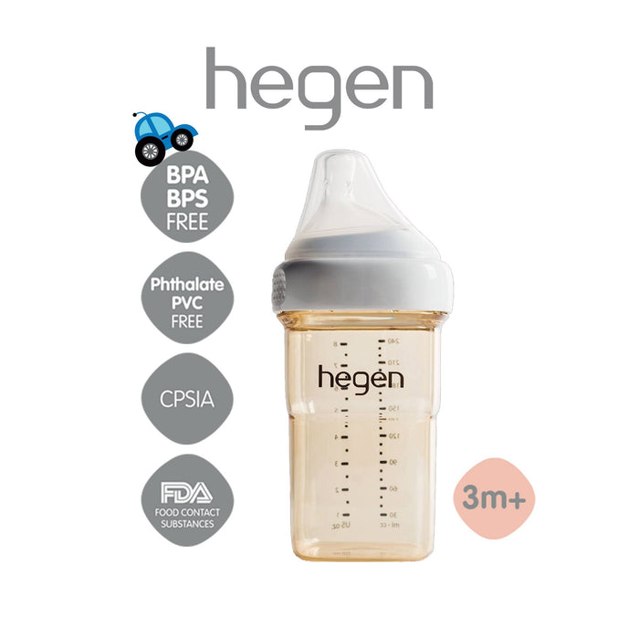 Hegen Pcto 240ml Feeding Bottle PPSU