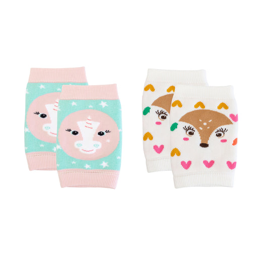 Zoocchini Crawler Knee Pad 2pk - Allie Alicorn/Fiona Fawn