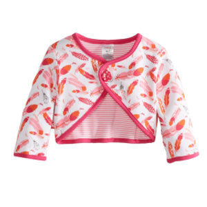 Zutano Tickled Reversible Shrug