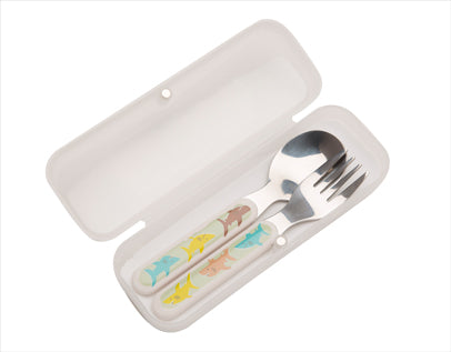 Sugarbooger Silverware Set Smiley Shark A1394