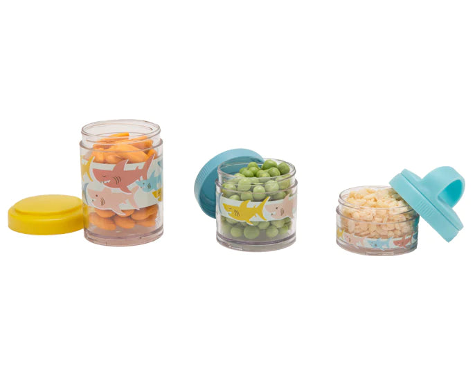 Sugarbooger Twist & Snack Stacker - Smiley Shark