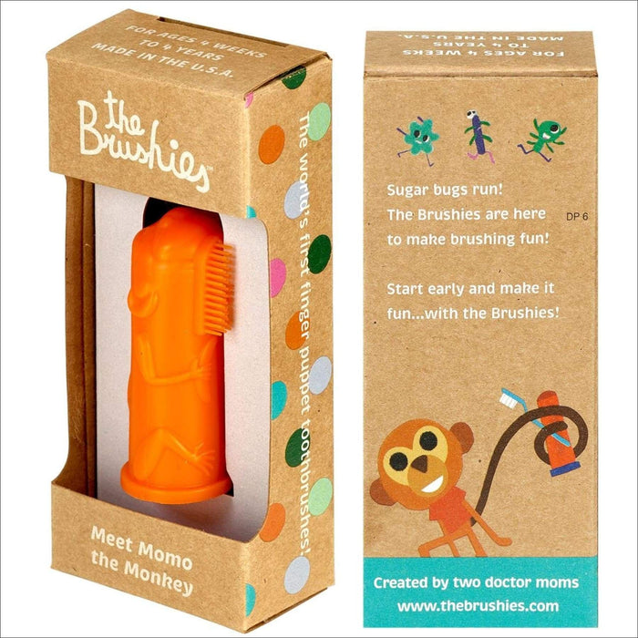 The Brushies Baby Toothbrush Puppet Momo