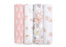 Aden Organic Muslin Swaddle Blankets 4pk - Earthly
