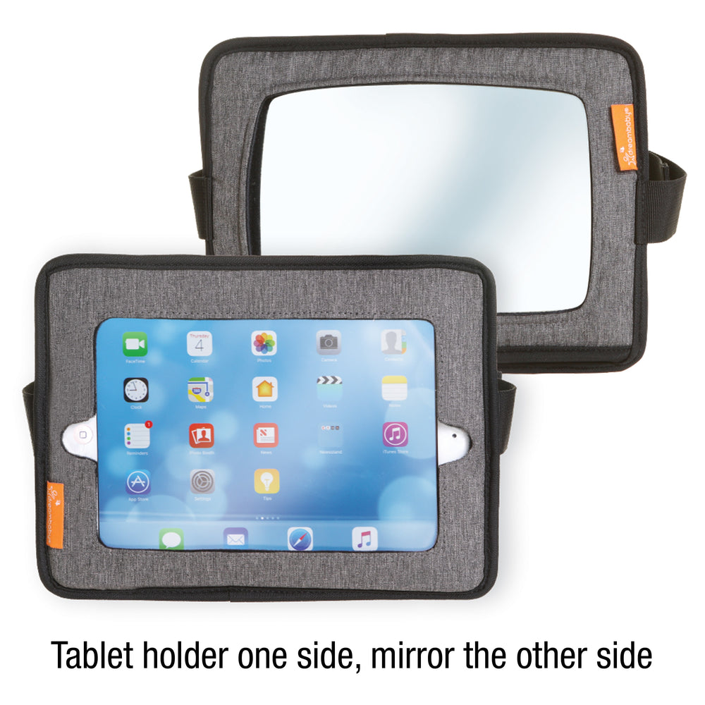Dreambaby Backseat Mirror with Ipad Holder - Grey