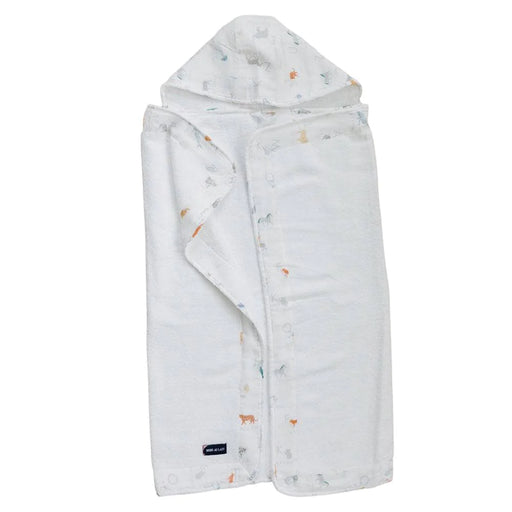 Bebe Au Lait Baby Hooded Towel Animal Alphabet