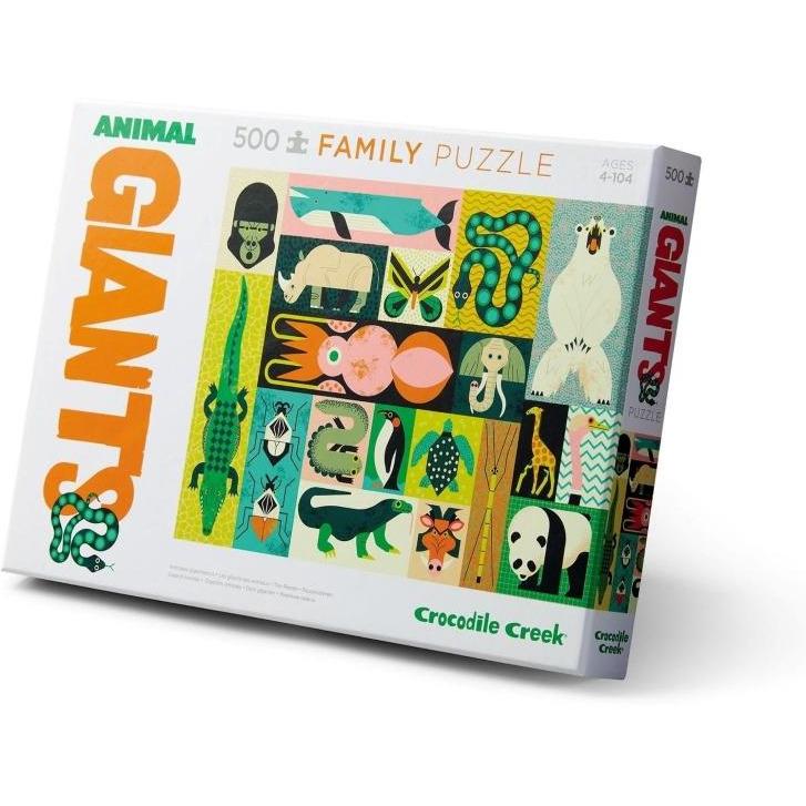 Crocodile Creek 500 Piece Puzzle - Animal Giants (28863)