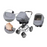 Manito Melange Infant Car Seat Weather Shield - Black Grey MLCVI-35000-BGR