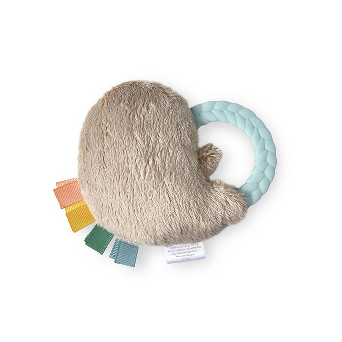 Itzy Ritzy Ritzy Rattle Pal Plush Rattle W/Teether - Sloth