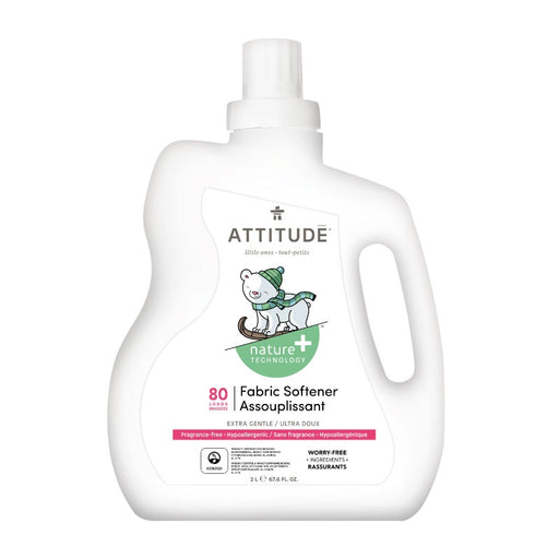 Attitude Fabric Softener Baby Fragrance Free 2L 137270