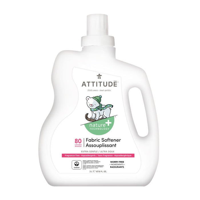 Attitude Fabric Softener Baby Fragrance Free 2L 137270