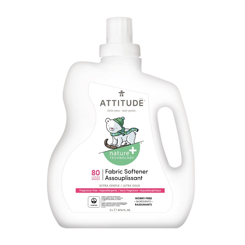 Attitude Fabric Softener Baby Fragrance Free 2L 137270