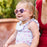 Babiators The Influencer Sunglasses Pink Transparent w/Purple 6yrs BLU-024
