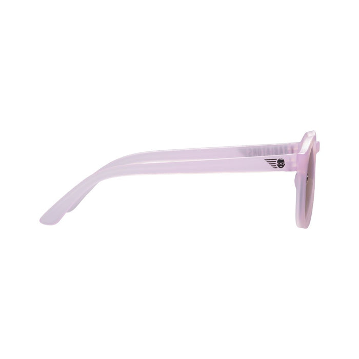Babiators The Pixie Sunglasses Pink Transparent w/Rose Gold 6+Y BLU-039