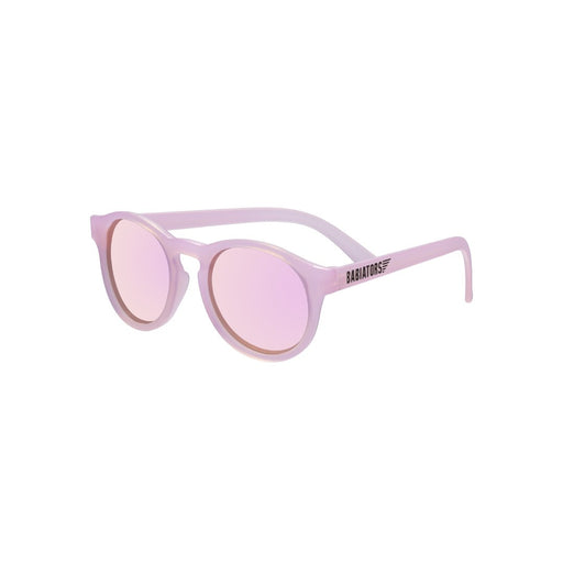 Babiators The Pixie Sunglasses Pink Transparent w/Rose Gold 6+Y BLU-039