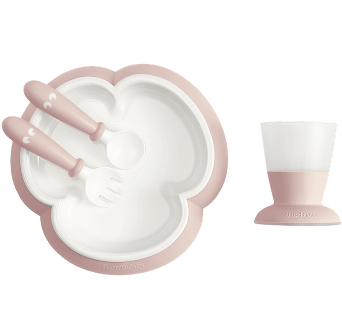 BABYBJÖRN Baby Feeding Set - Powder Pink
