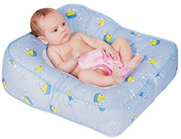 Leachco Flipper Baby Bath Tub Bather - Blue Ducks