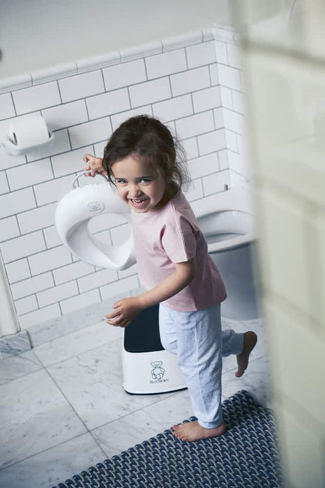 BABYBJÖRN Toilet Trainer - White/Black