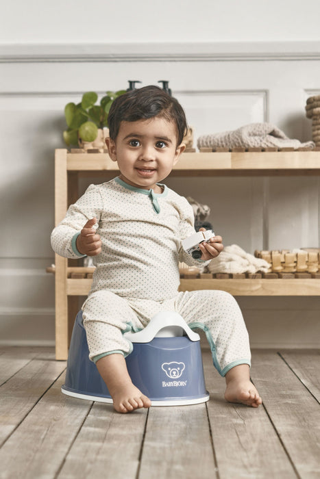BABYBJÖRN Smart Potty - Deep Blue/White