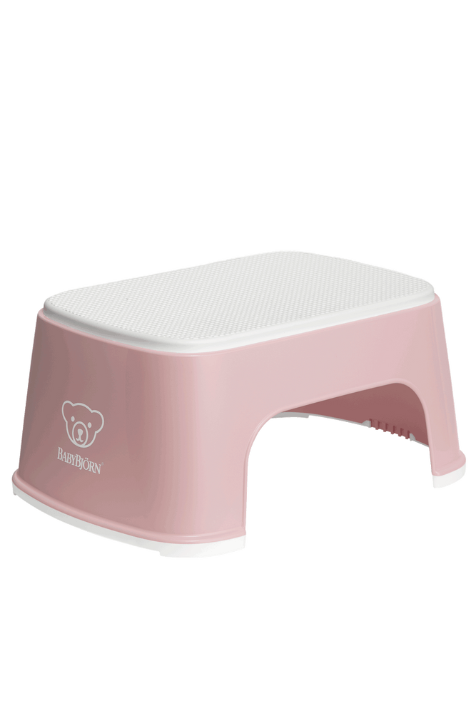 BABYBJÖRN Step Stool Powder Pink/White