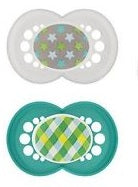 MAM Trends 2pk Pacifiers 6+ (Assortment)