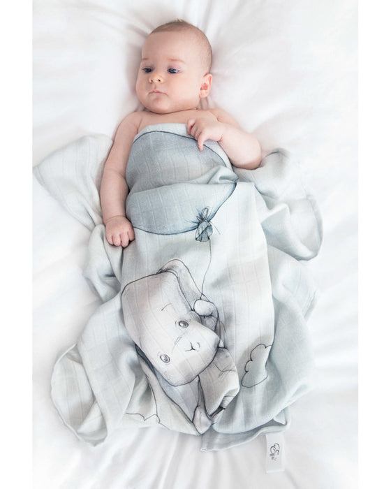Effiki Bamboo Swaddle 70x100 - Effik The Balloon