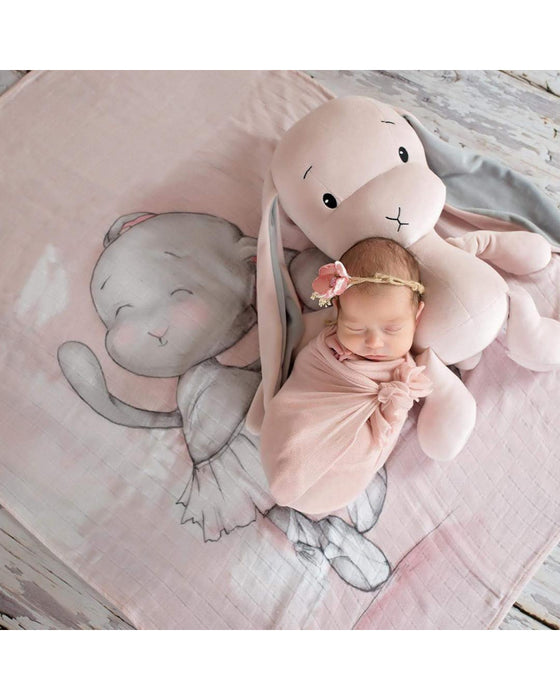 Effiki Bamboo Swaddle 70x100 - Effik The Ballerina