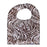 Bazzle Baby Big Bib - Chocolate Zebra - CanaBee Baby
