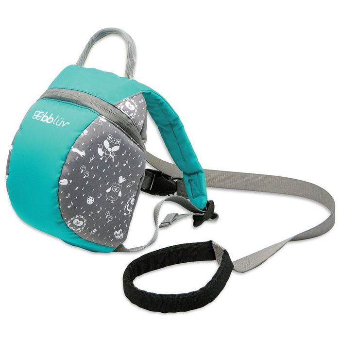 Bbluv PÃ¤k Toddler Backpack w/ Rein Aqua