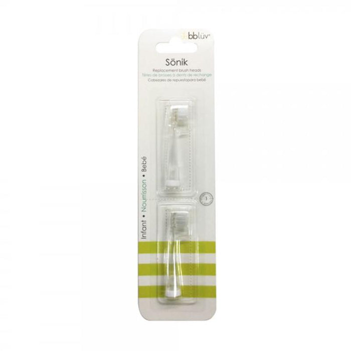 Bbluv Sönik Replacement Brush Head 2pk - Infant - CanaBee Baby