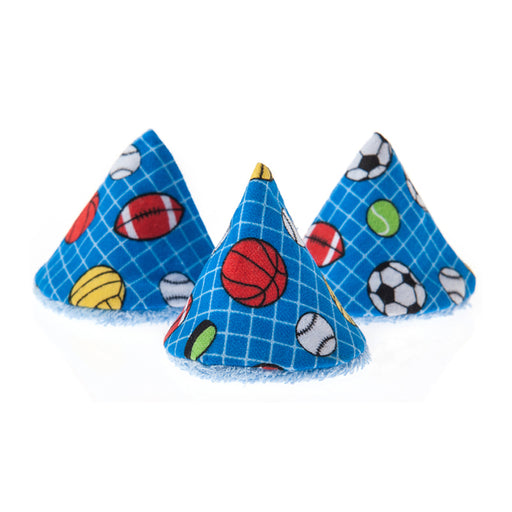 Beba Bean Pee-pee Teepee Cello Bag - Sports Ball Blue - CanaBee Baby