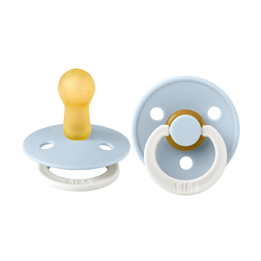 Bibs Pacifier 2pk 0-6M - Blue Night