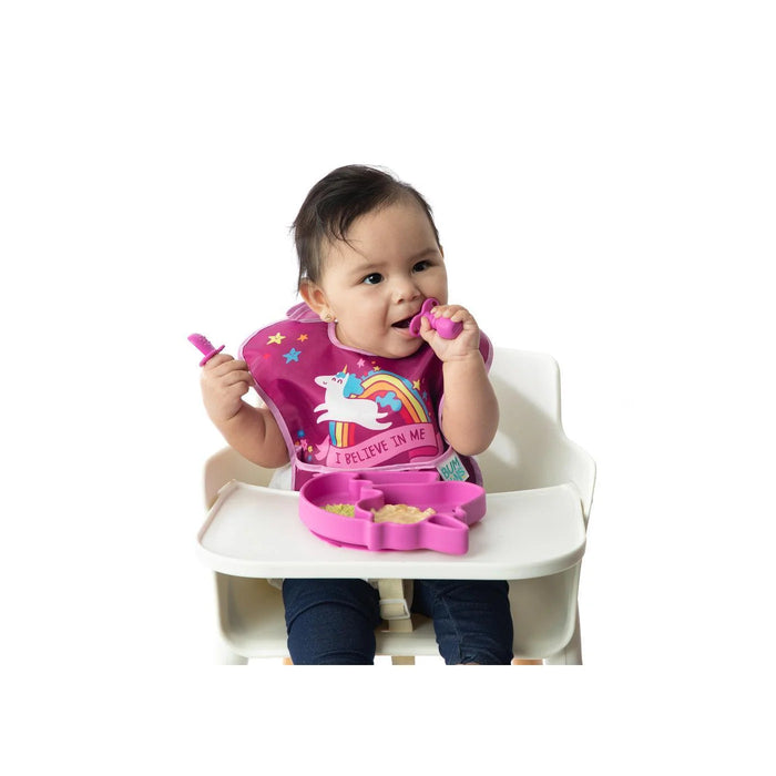 Bumkins SuperBib 3pk - Unicorn BK1006